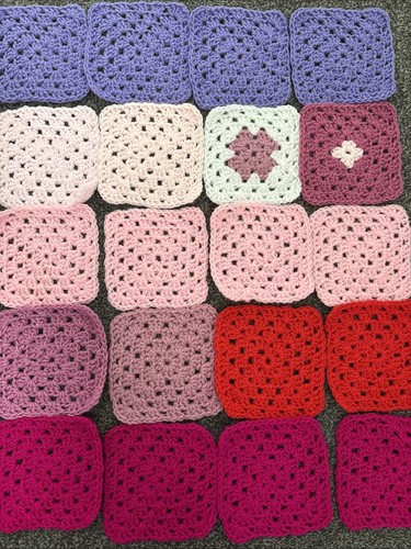 Handmade crochet granny - crochet,