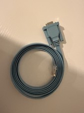 RJ45 To DB9 Console Cable Cisco 1.8M Blue