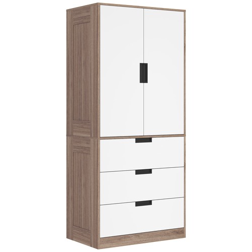 Homcom wardrobe closet - wardrobe, 2