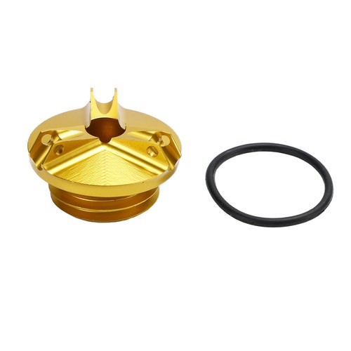 Gold oil filler cap for - filler,