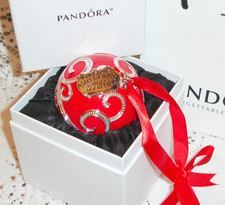 Pandora Christmas Ornament RED