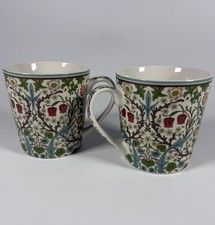 WILLIAM MORRIS MUGS X2