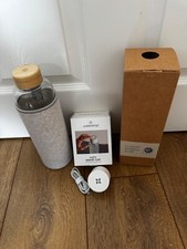 Waterdrop Lucy Smart Cap Bottle - Track, Clean, Remind & 1L Glass Bottle