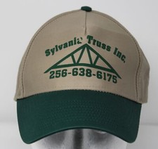 Sylvania Truss Inc. Alabama Construction Manufacturing Wooden Roof Hat Cap Khaki