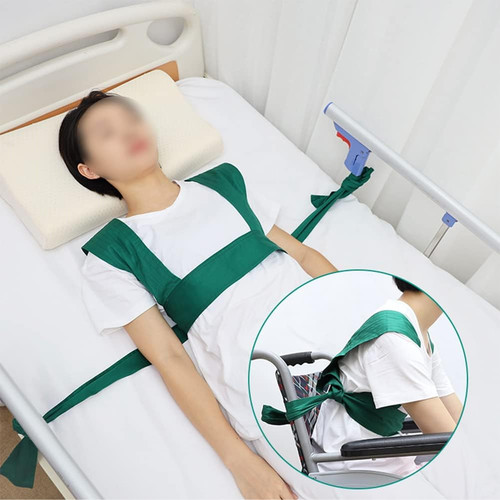 Vest restraint suit - vest, bed