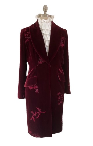 Kaliko velvet red coat size - velvet,