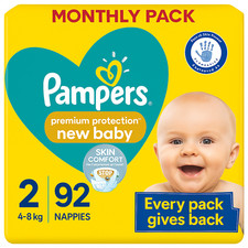 Pampers New Baby Nappies Size