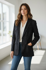 Ladies Black Blazer Jacket