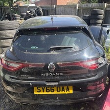 RENAULT MEGANE TAILGATE 2017 5 DOOR HATCH BLACK TEGNE