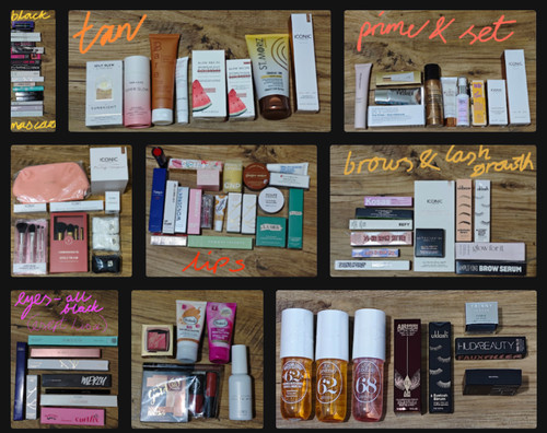 Various makeup and fragrance - and,