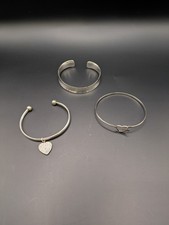 Sterling Silver X3 Bracelets