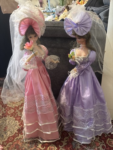 Pink and purple - purple, set