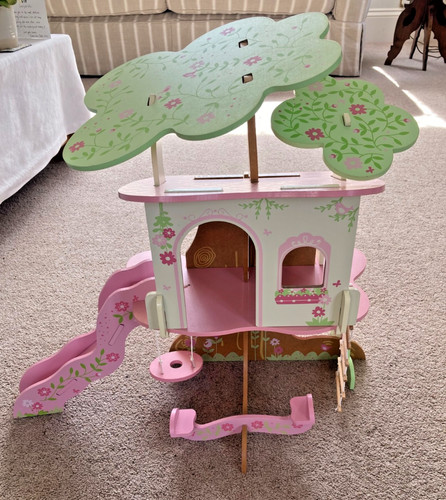 Elc rosebud tree house wooden - tree,