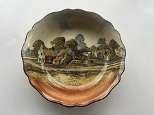 ‘’ Royal Doulton " round Bowl countryside series D3647"- Made in England c.1930
