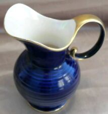 Crown Devon Jug : Blue Lustre