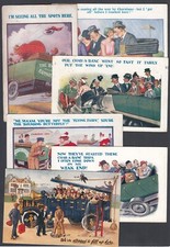 SIX Humour Printed Postcard