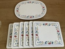 BHS Priory Melamine Stand & 6