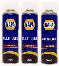 3x NAPA Multi Purpose