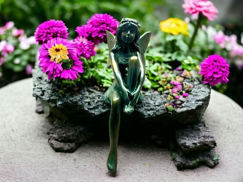 Enchanting flower fairy - fairy, shelf