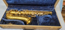 Vintage  Buescher "Elkhart Brand" Alto Saxophone in "AS Found" Condition.