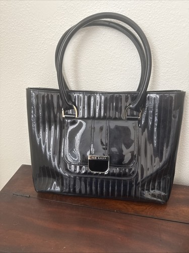 Ted baker london black pvc - ted,