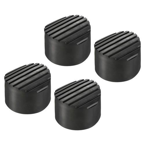 4pcs 76mm rubber - 76mm, telescopic