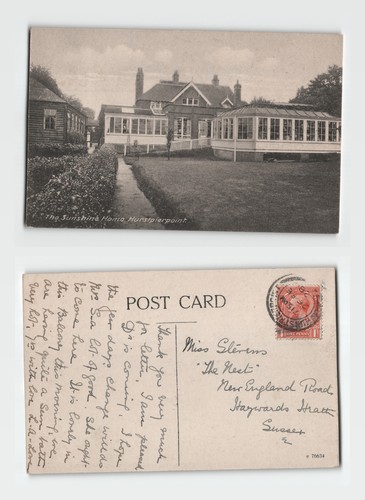 Postcard the sunshine home - the,