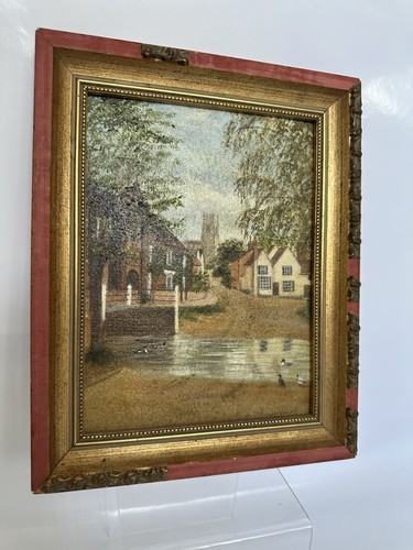 Framed oil painting 1982 - framed,
