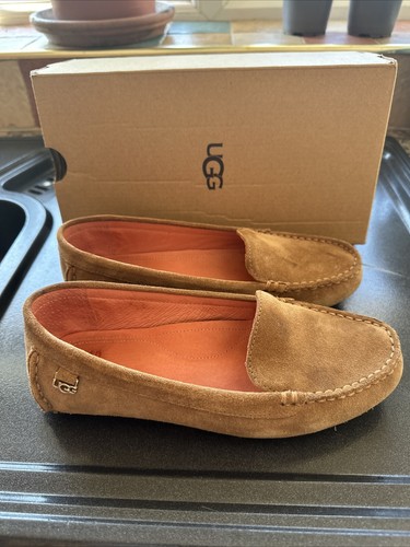 Ugg flores camel flat - w,