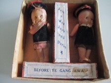 VINTAGE KEWPIE STYLE DOLLS WEE