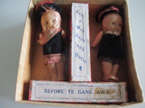 Vintage kewpie style dolls wee - vintage,