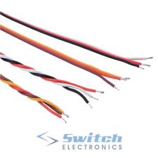 PVC Insulated 3 Way Servo Wire Cable Futaba JR 22AWG 26AWG