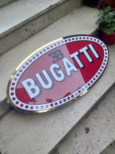 Bugatti sign garage - sign, –