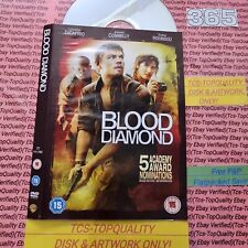 Blood Diamond DVD (2007) Stephen Collins, Zwick Disc And Art Work only Save £s