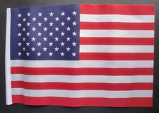 PACK OF 4 USA BUDGET FLAG small 9"x6 American U.S.A. flags