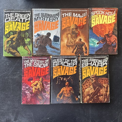 Lot doc savage books - lot,
