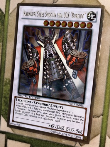 Yugioh karakuri steel shogun - steel,