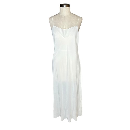 Vera wang white chiffon slip - wang,