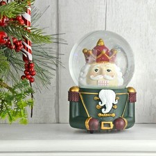 Musical Nutcracker Snow Globe