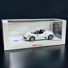 TSM 1/43 Alfa Romeo 4C Spider 2016 Resin Model Fuji White
