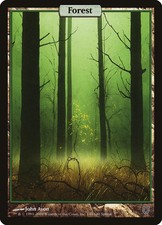 Mtg forest unhinged - mtg, [unhinged]