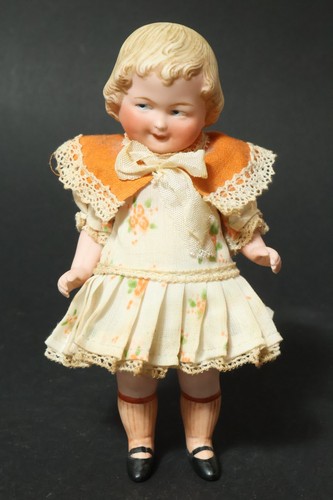 Antique porcelain head - antique, doll