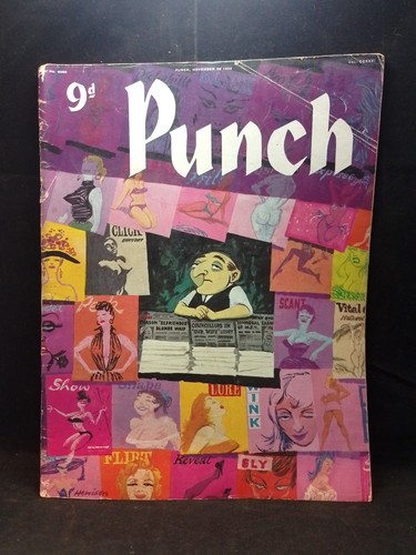 Vintage punch magazine - vintage,