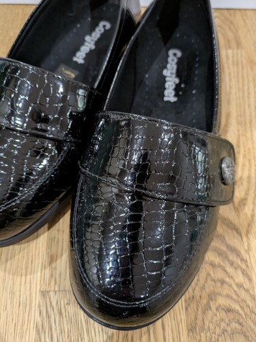 Ladies cosyfeet carmen black - ladies,