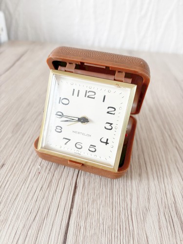 Vintage westclox travel alarm - vintage,