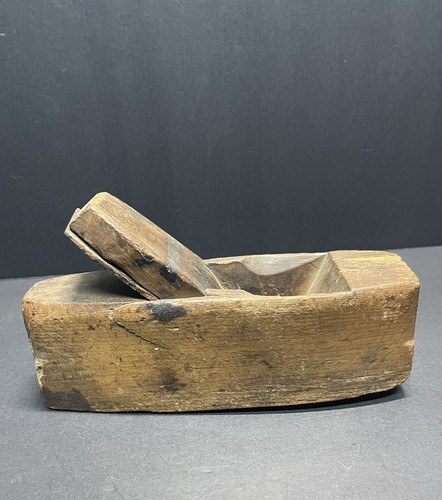 Antique wooden hand - wooden, plane
