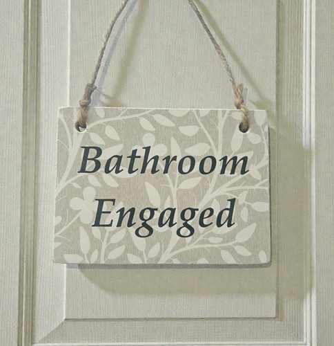Bathroom engaged vacant - bathroom, door