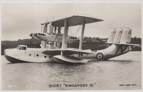 Short singapore iii raf - iii,