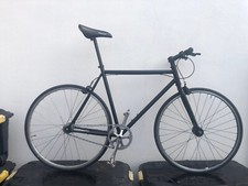 Custom Track Classic Fixie fixed wheel Single Speed Bike black ML 56cm