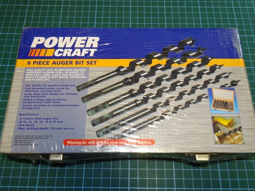 Power craft piece auger - craft, bit